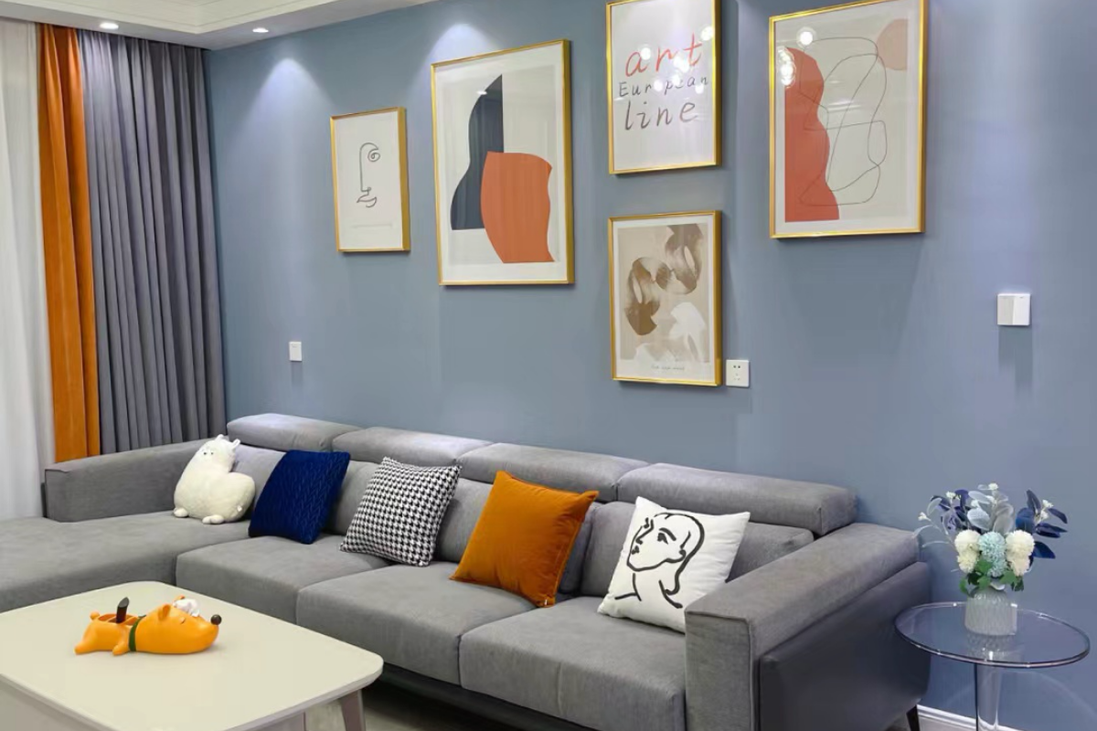 138平新安悅府，黑白山水勾勒的東方美